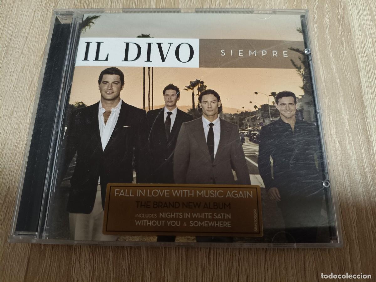 CDs de m&uacute;sica: CD - IL DIVO - SIEMPRE - LIRICO, MELODICA, ROMANTICA