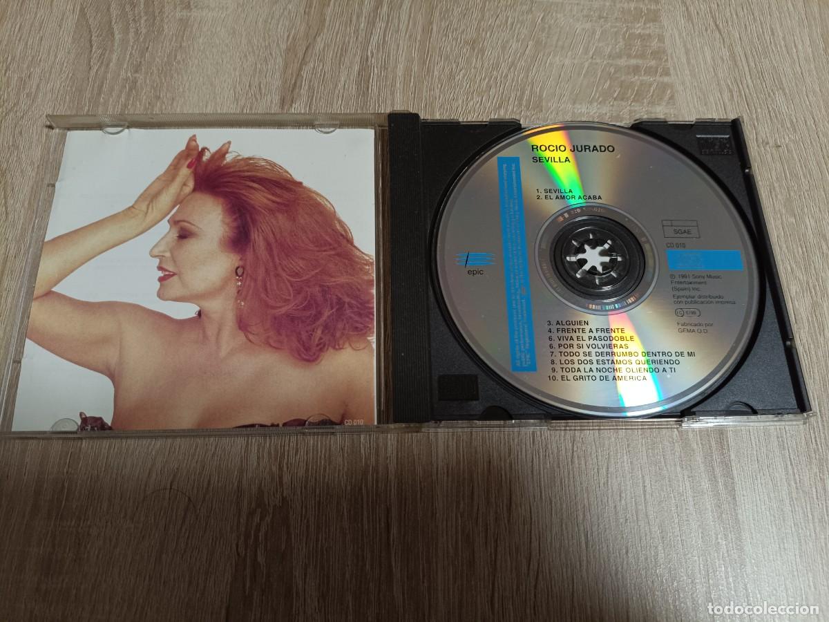 CDs de m&uacute;sica: CD - ROCIO JURADO - SEVILLA - El amor acaba - Foto 3
