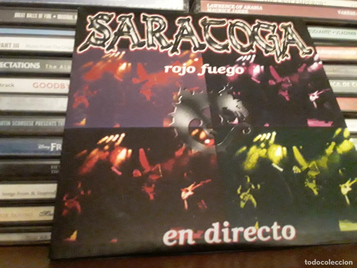 CDs de m&uacute;sica: Saratoga - Rojo Fuego (En Directo) (CD, EP, Single, Car)