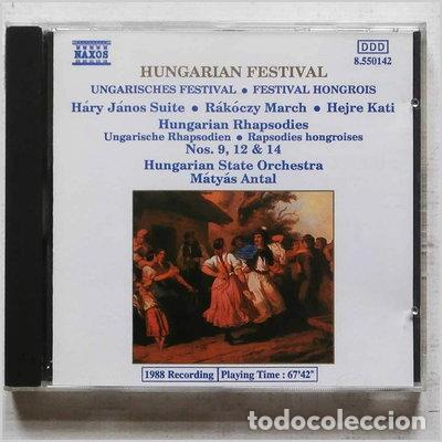 CDs de m&uacute;sica: Hungarian Festival- 4005294501420