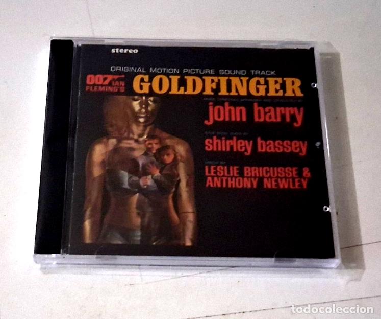 CDs de m&uacute;sica: ORIGINAL SOUNDTRACK &rdquo;GOLDFINGER&rdquo; CD 10 TRACKS JOHN BARRY BSO OST BANDA SONORA