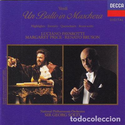 CDs de m&uacute;sica: Un ballo in maschera (Highlights)- 0028942552920