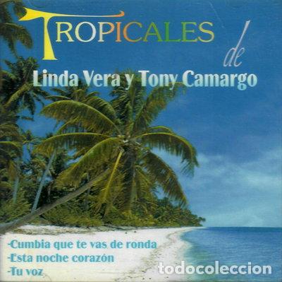 CDs de m&uacute;sica: Tropicales de Linda Vera y Tony Camargo- 8423834820262