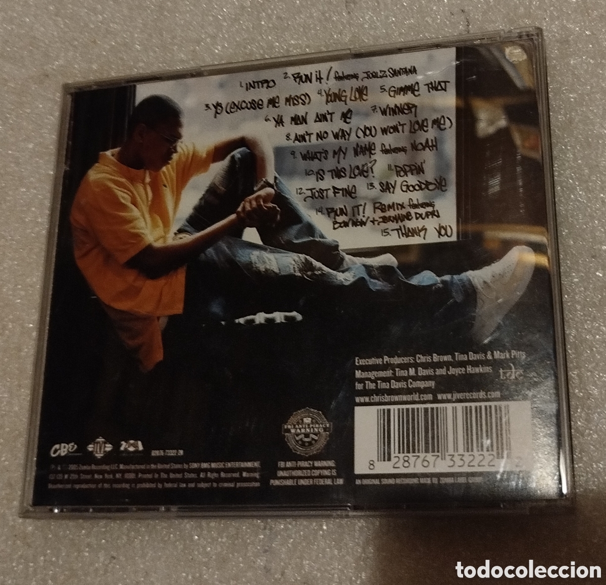 CDs de m&uacute;sica: Chris brown - Chris brown - Foto 2