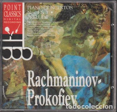 CDs de m&uacute;sica: Rachmaninov: Piano Concerto No. 1; Prokofiev: Piano Concerto No. 3- 0027726721323