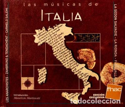 CDs de m&uacute;sica: Las m&uacute;sicas de Italia- 8437004307101