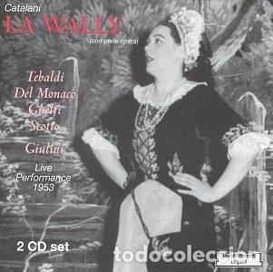 CDs de m&uacute;sica: La Wally- 0036674177229