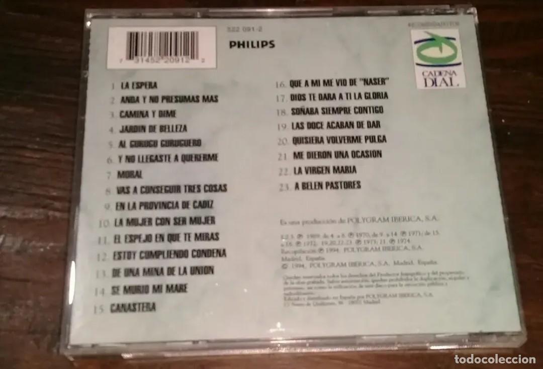 CDs de m&uacute;sica: Camar&oacute;n de la isla - flamenco - CD original - Foto 2