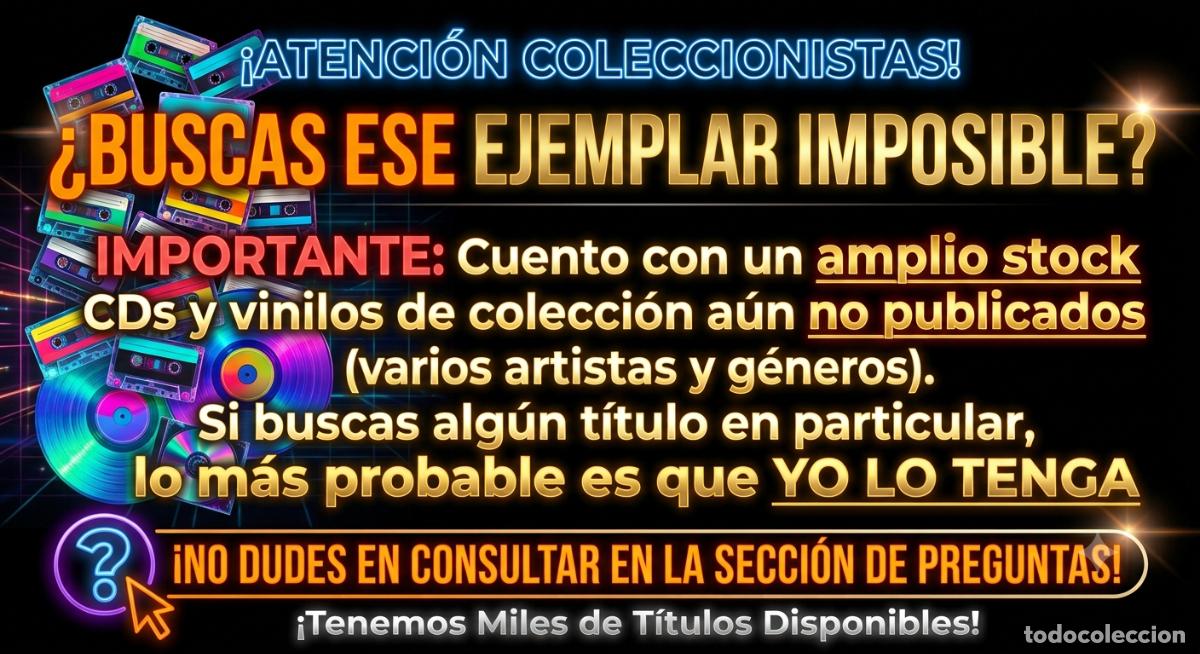 CDs de m&uacute;sica: TENGO MILES DE CD, CASSETTE Y VINILOS. DIME CUAL BUSCAS!!