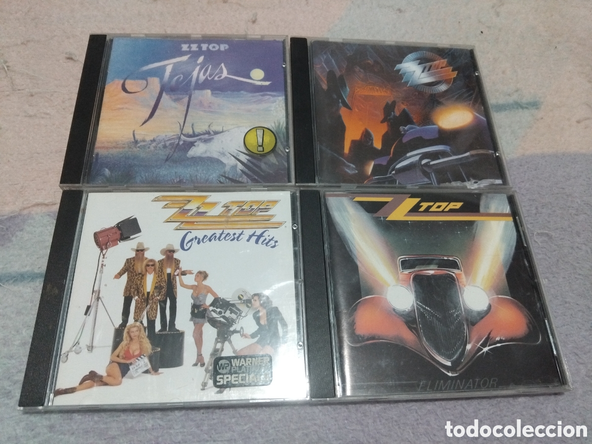 CDs de m&uacute;sica: LOTE ZZTOP CD (BUEN ESTADO)