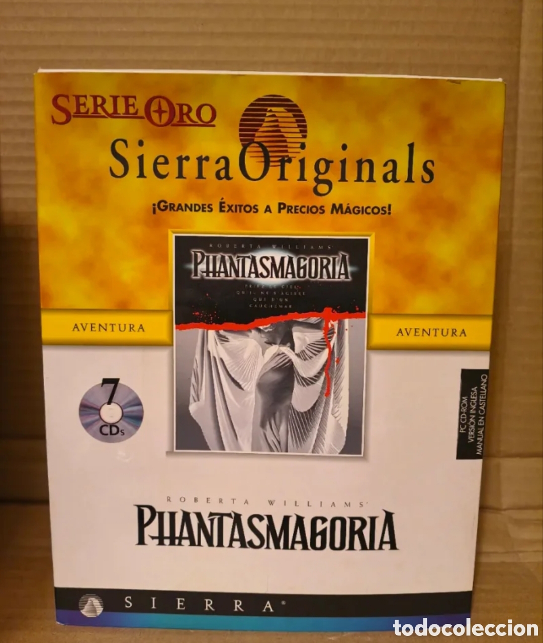 CDs de m&uacute;sica: Phantasmagoria sierra original PC CD-ROM
