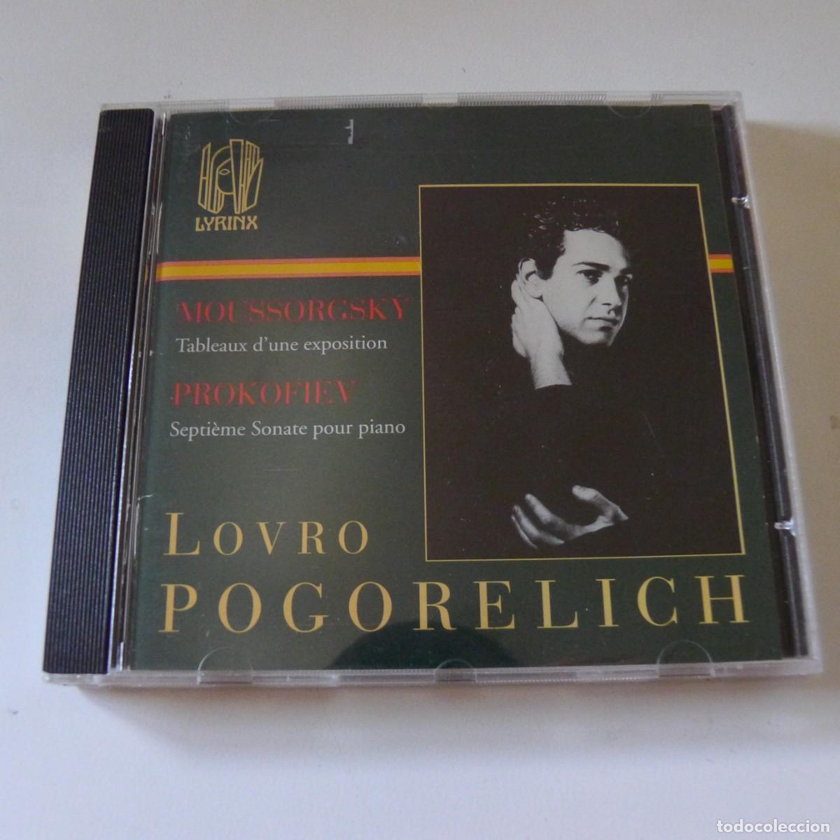 CDs de m&uacute;sica: Moussorgsky &middot; Prokofiev &middot; Lovro Pogorelich Tableaux D'une Exposition / Septi&egrave;me Sonate Piano CD