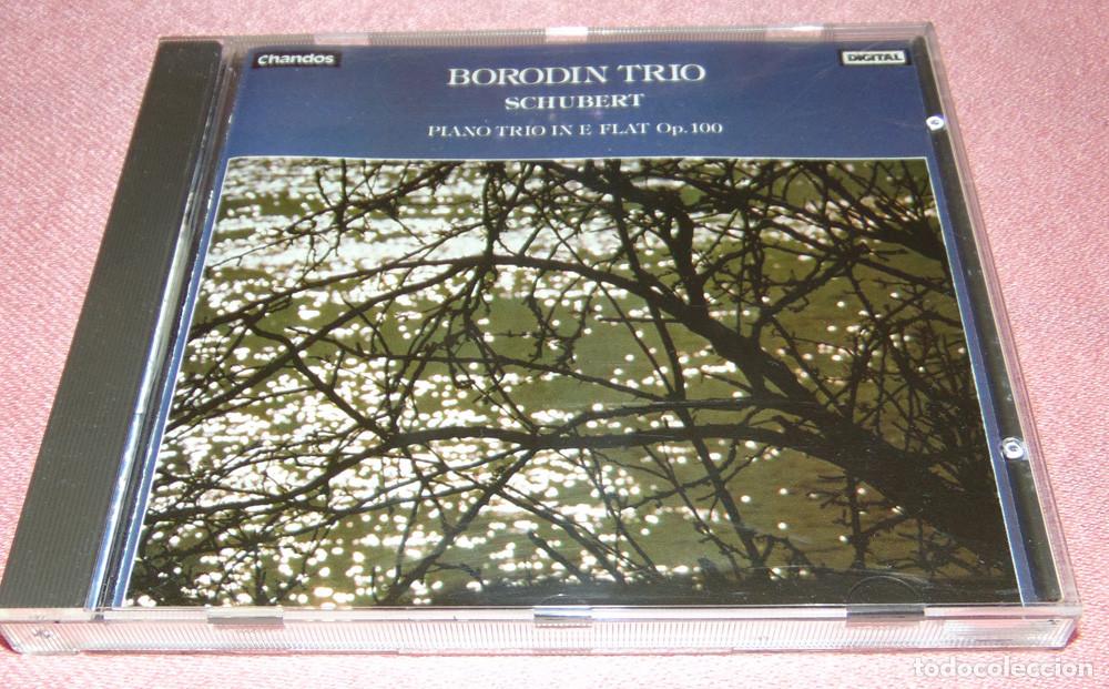 CD de M&uacute;sica: FRANZ SCHUBERT - BORODIN TRIO - TRIO PARA PIANO, VIOL&Iacute;N Y CELLO OP. 100 D.929 - CD ALBUM GERMANY
