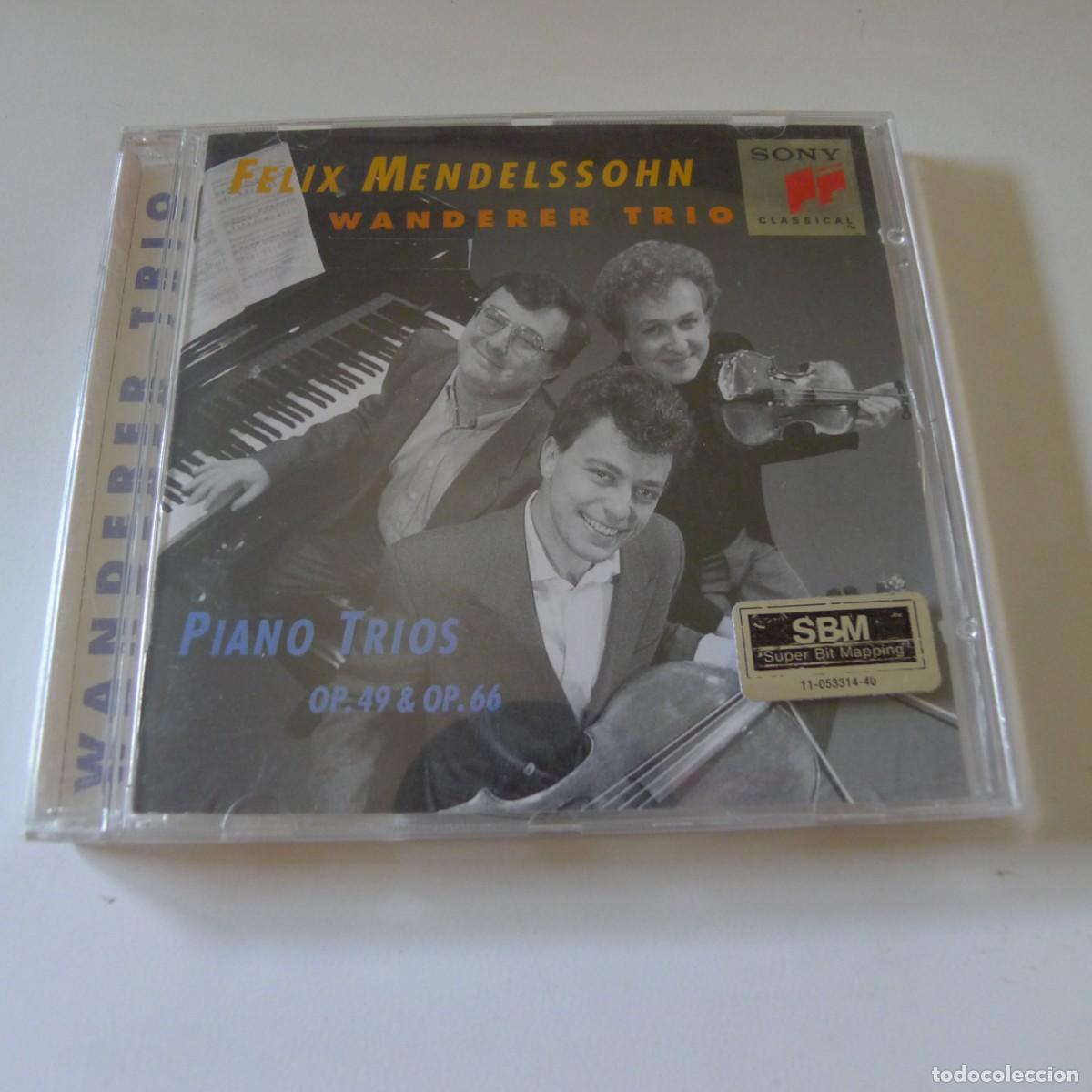CDs de m&uacute;sica: Felix Mendelssohn , Wanderer Trio &ndash; Piano Trios Op. 49 & Op. 66 CD