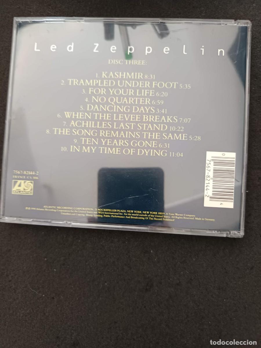 CDs de m&uacute;sica: LED ZEPPELIN. DISCO III DE &rdquo;THE COMPLETE STUDIO RECORDINGS&rdquo; (ATLANTIC) - Foto 2
