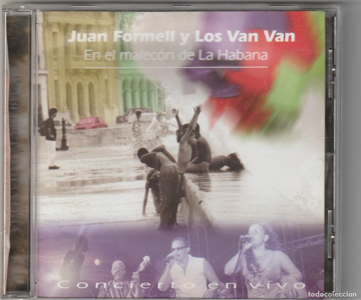 CDs de m&uacute;sica: JUAN FORMELL Y LOS VAN VAN - EN EL MALEC&Oacute;N DE LA HABANA (CD UNICORNIO 2002) CONCIERTO EN VIVO