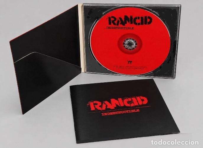 CDs de m&uacute;sica: RANCID. INDESTRUCTIBLE. CD. DIGIPACK. - Foto 2