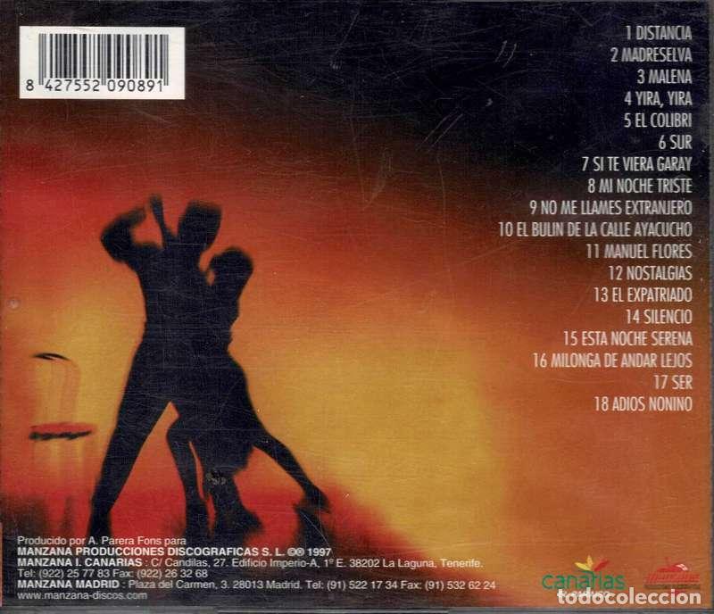CDs de m&uacute;sica: Los Sabande&ntilde;os - Gardel. CD - Foto 2