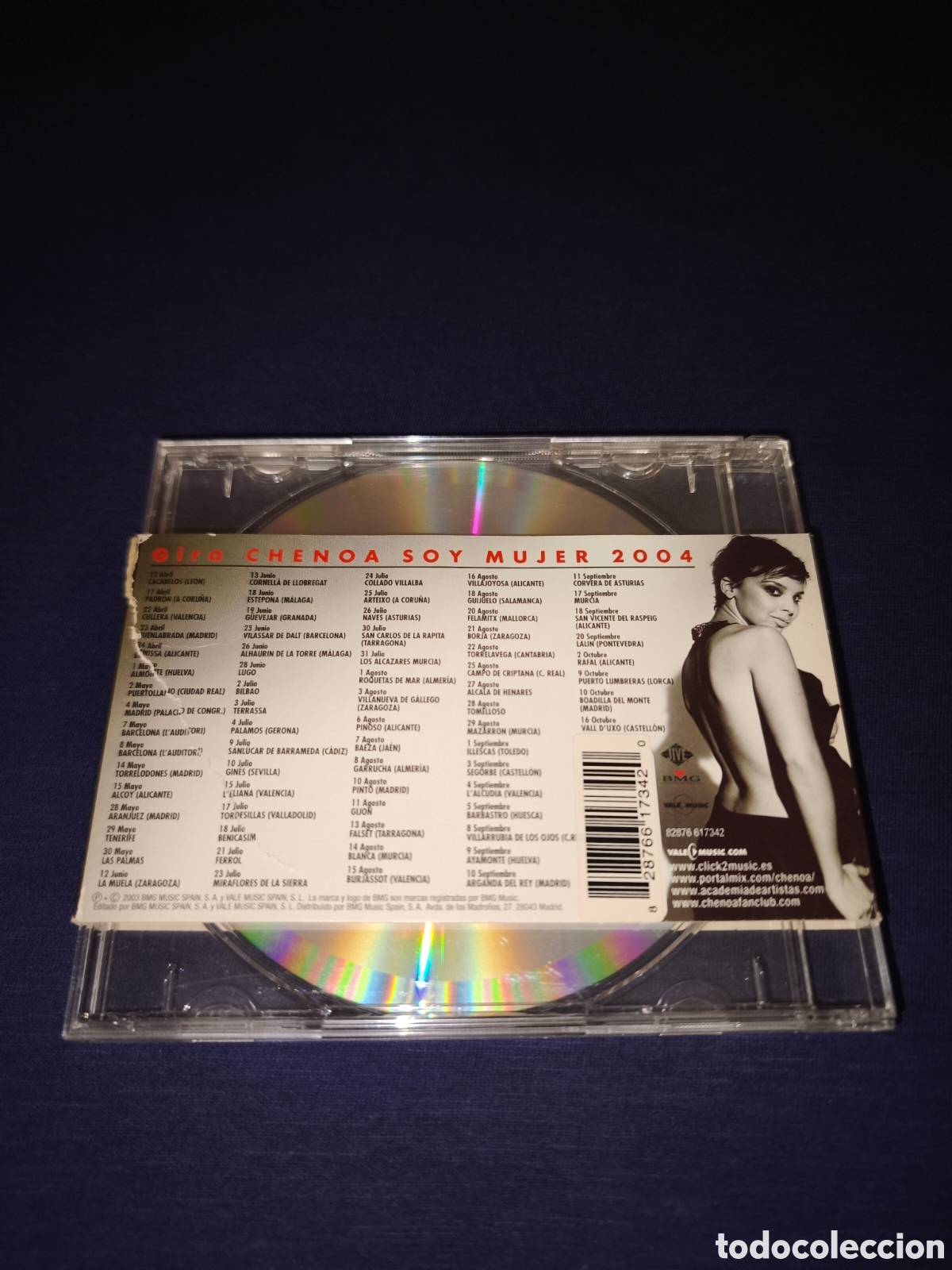 CDs de m&uacute;sica: Chenoa Soy mujer cd pop - Foto 2