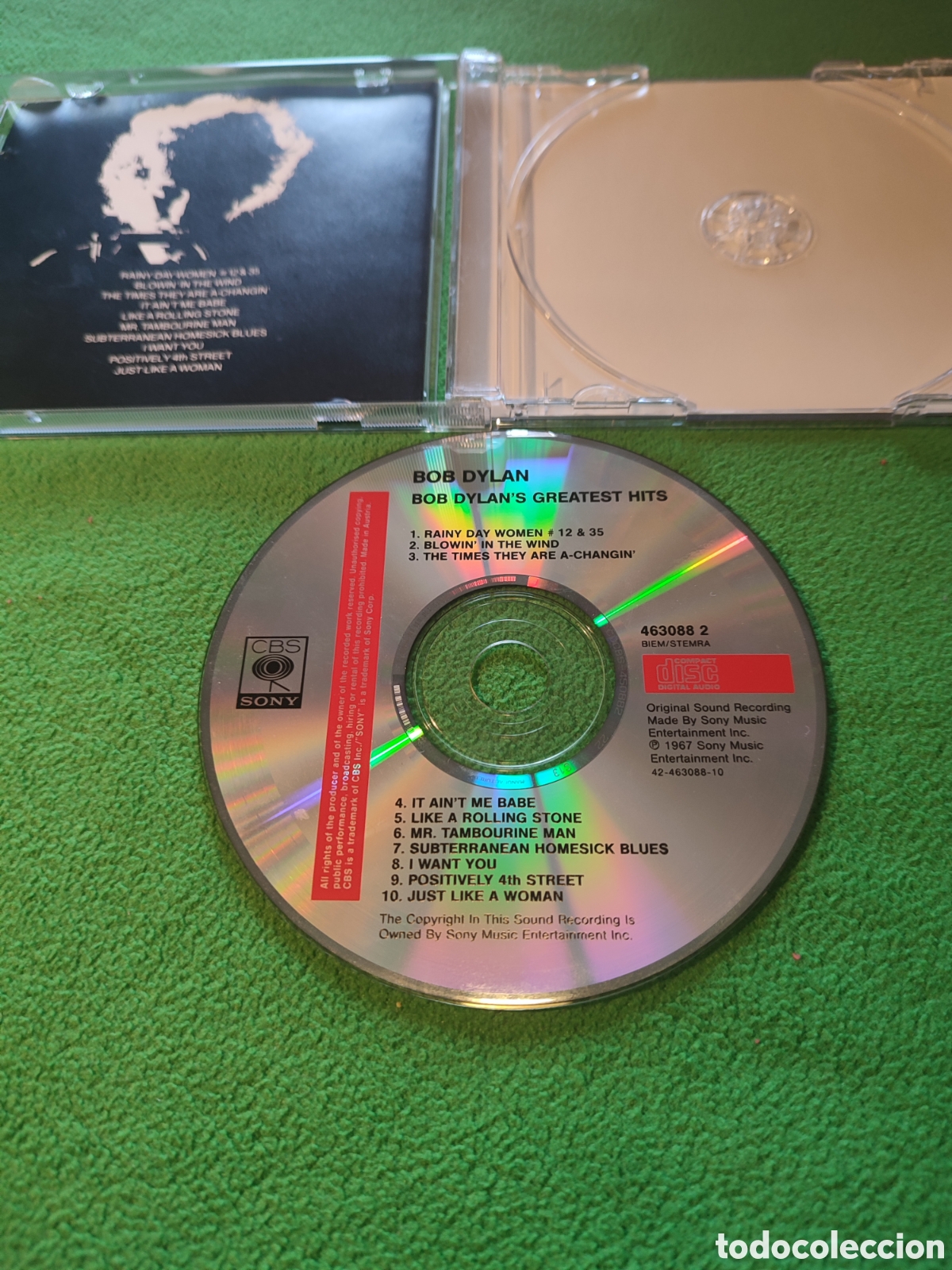 CDs de m&uacute;sica: Bob Dylan - Greatest Hits Edici&oacute;n espa&ntilde;ola - Foto 2
