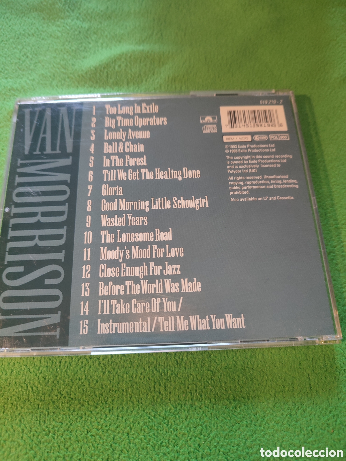 CDs de m&uacute;sica: Van Morrison - Too long in exile - Foto 3