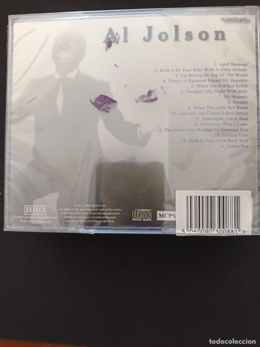 CDs de m&uacute;sica: AL JOLSON. THE GREATEST ENTERTAINER - Foto 2