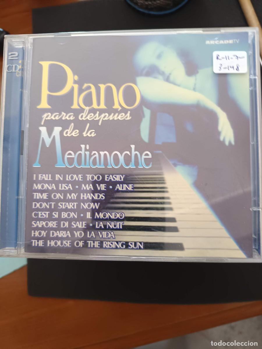 CDs de m&uacute;sica: 2 CDS. PIANO PARA DESPU&Eacute;S DE LA MEDIANOCHE