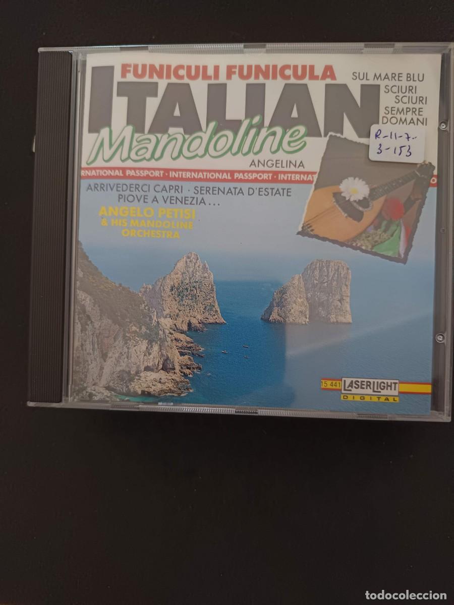 CDs de m&uacute;sica: FUNICULI FUNICULA. ITALIAN MANDOLINE. ANGELO PETISI & HIS MANDOLINE ORCHESTRA
