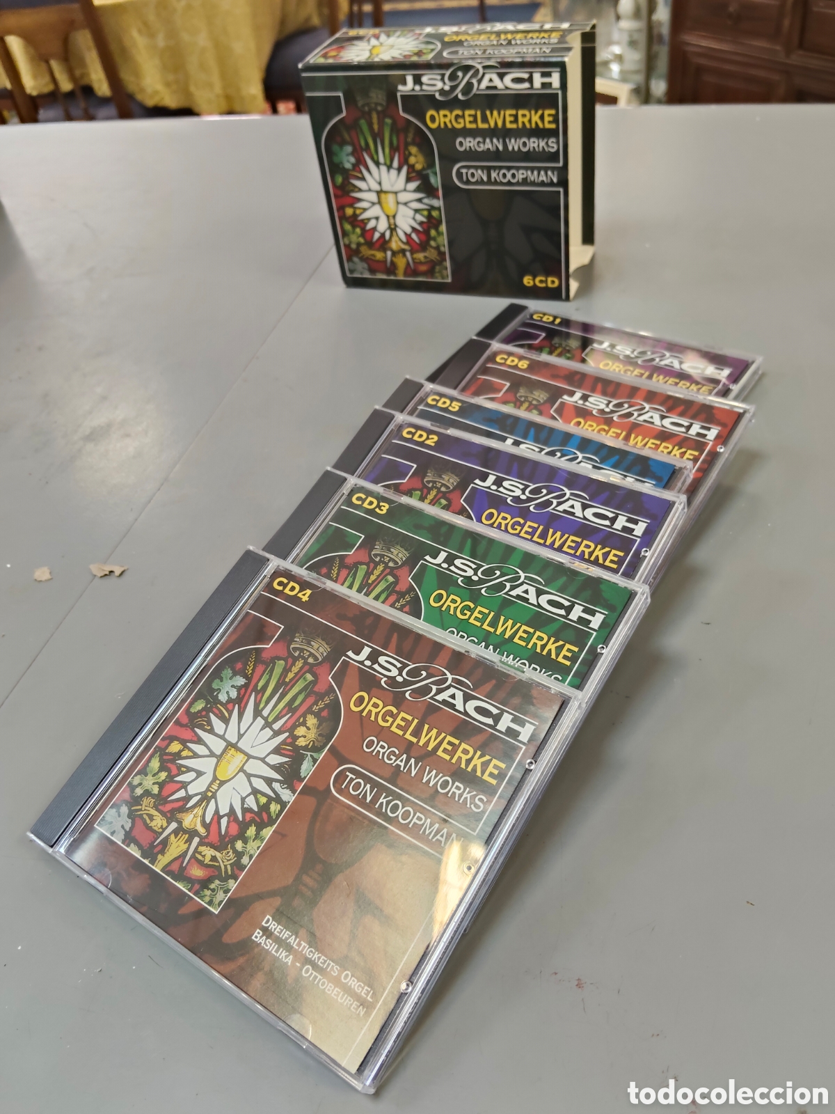 CDs de m&uacute;sica: Lote ces JS BACH 6 CDS - Foto 1