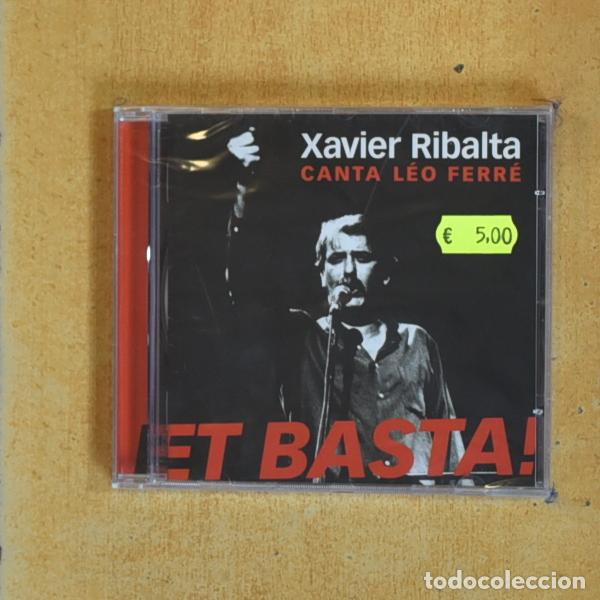 CDs de m&uacute;sica: XAVIER RIBALTA - CANTA LEO FERRE ET BASTA - CD