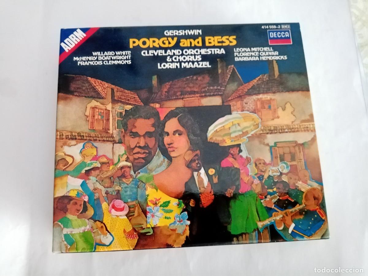 CDs de m&uacute;sica: PORGY AND BESS ( 3 CD ). George Gershwin ( DECCA )