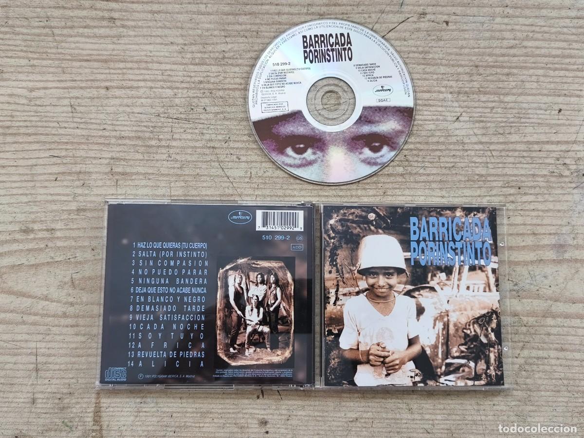 CDs de m&uacute;sica: Barricada - Por instinto CD