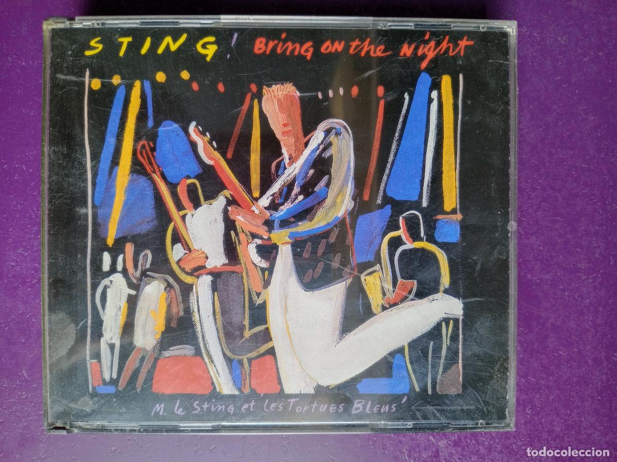 CDs de m&uacute;sica: Sting &ndash; Bring On The Night - DOBLE CD A&M 1986, DOS LIBRETOS, JAZZ POP 80'S - THE POLICE