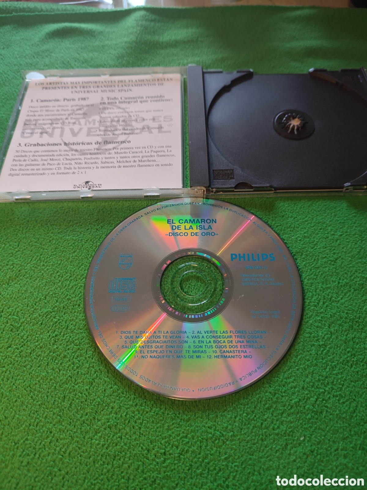 CDs de m&uacute;sica: El Camaron de la Isla - Disco de oro - Foto 2