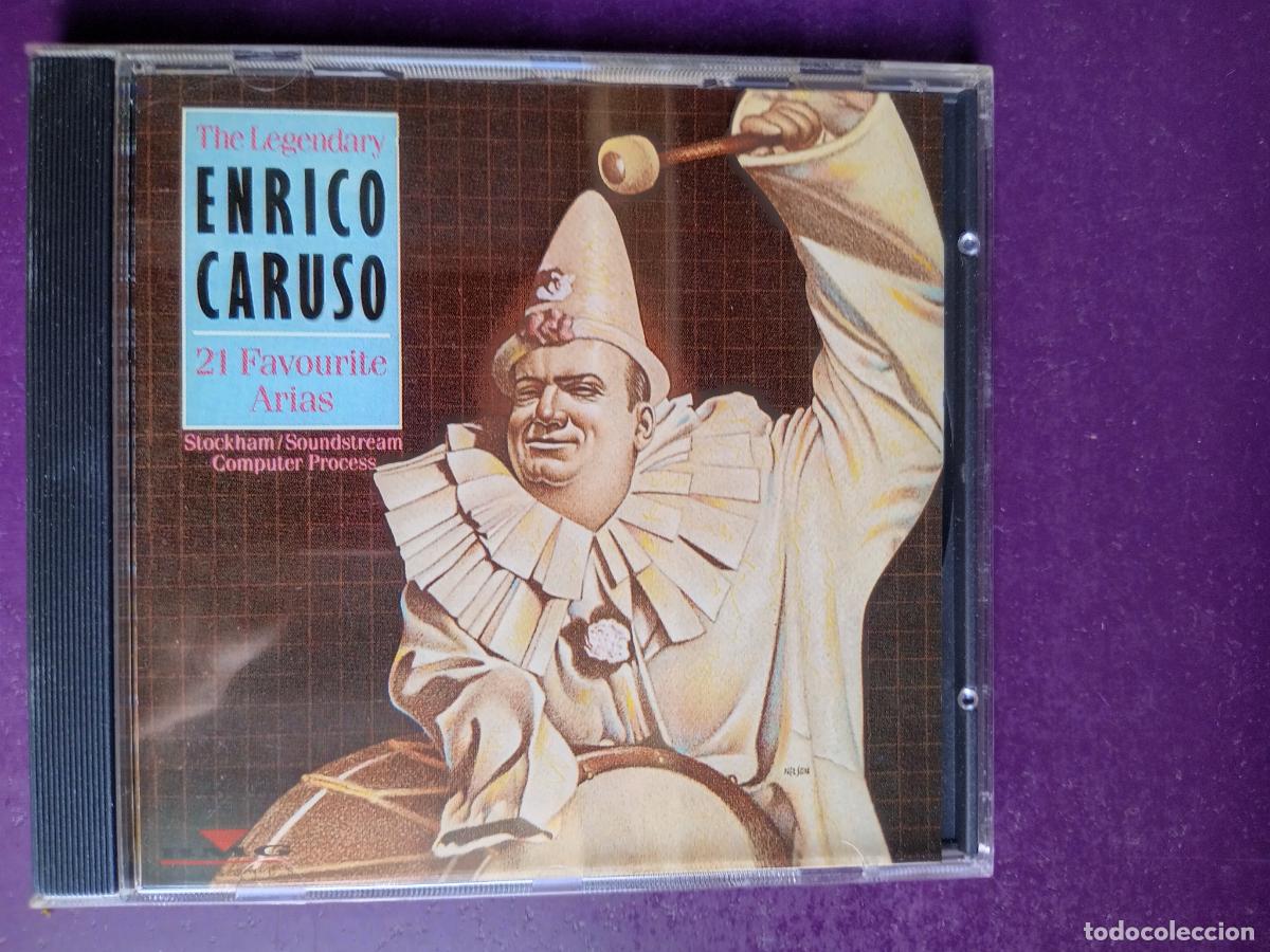 CDs de m&uacute;sica: The Legendary Enrico Caruso: 21 Favorite Arias. - CD BMG 1992 SIN USO - OPERA