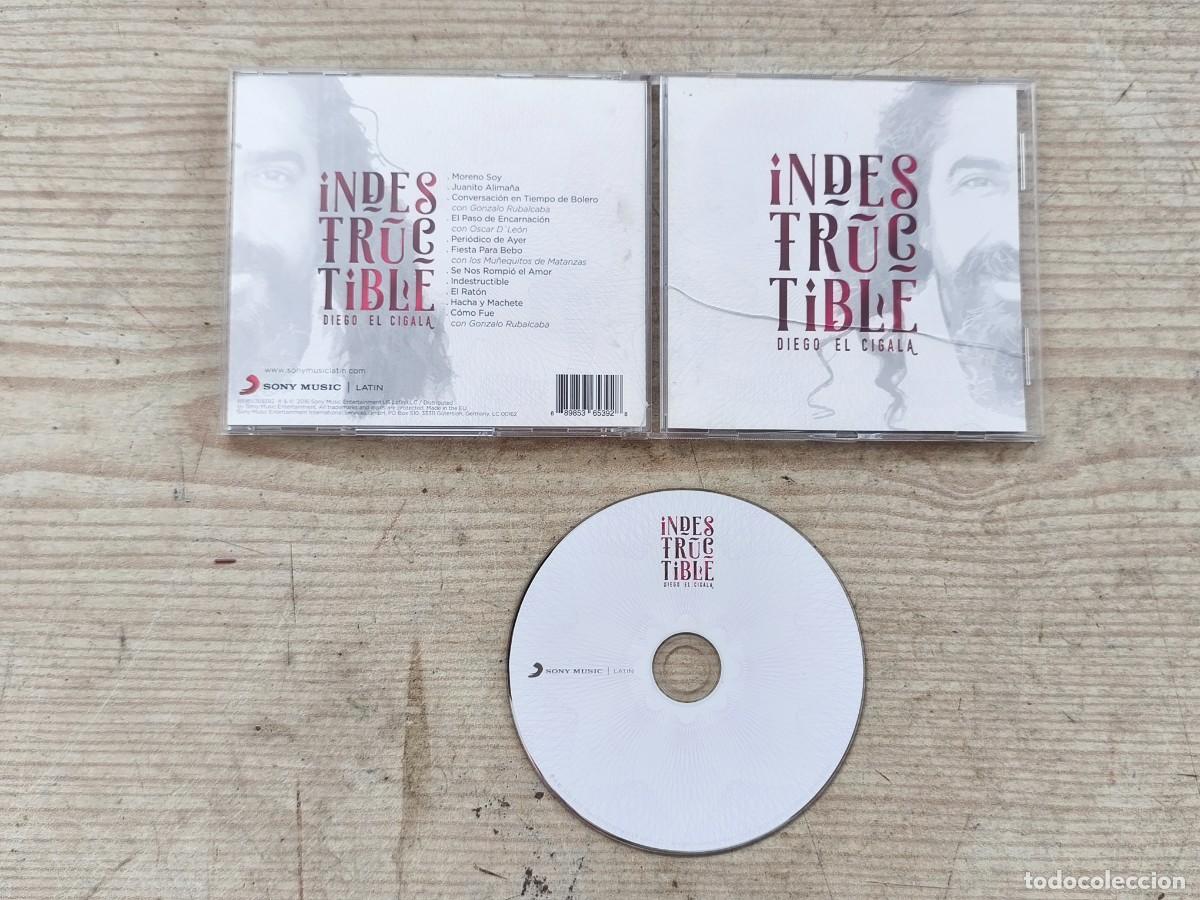 CDs de m&uacute;sica: Diego El Cigala - Indestructible CD - Foto 1