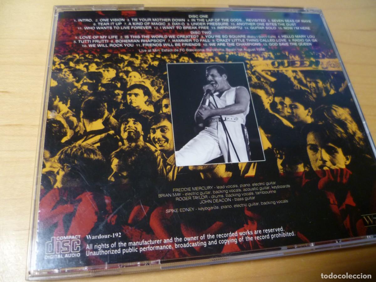 CDs de m&uacute;sica: Queen &ndash; Barcelona 1986 2CD - Foto 6