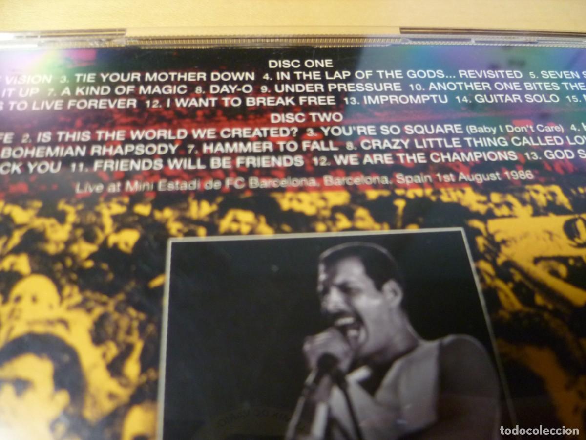 CDs de m&uacute;sica: Queen &ndash; Barcelona 1986 2CD - Foto 7