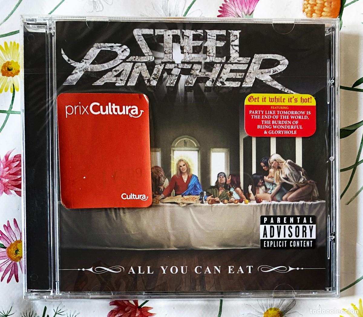 CDs de m&uacute;sica: STEEL PANTHER - ALL YOU CAN EAT CD NUEVO PRECINTADO - HARD ROCK HEAVY METAL