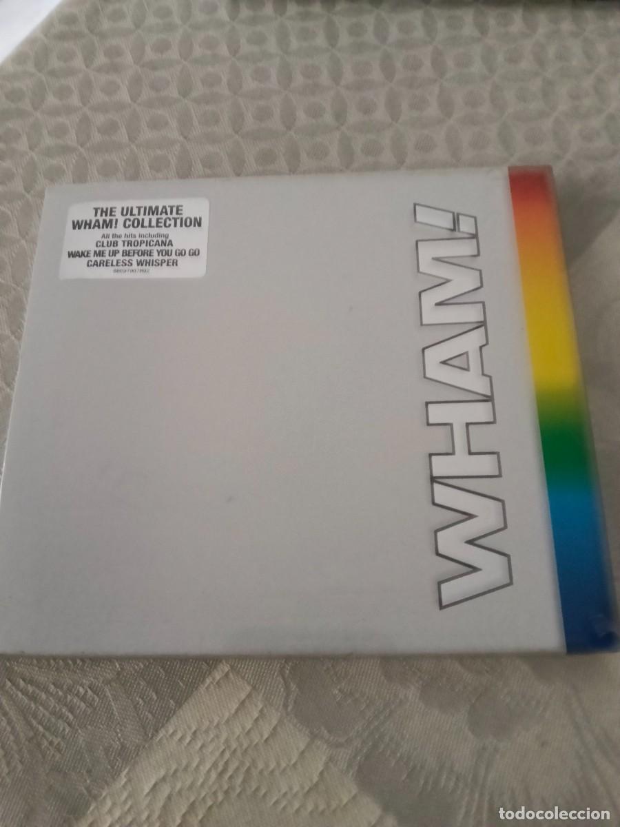 CDs de m&uacute;sica: RAR CD. WHAM!. THE ULTIMATE COLLECTION.. SEALED. MINT. ED,. CART&Oacute;N. STICKER