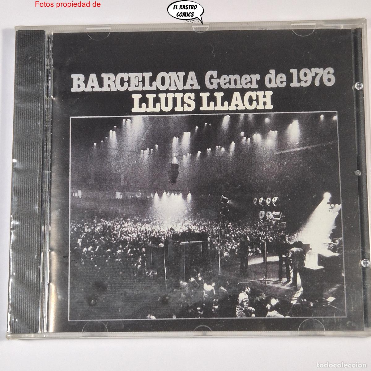 CDs de m&uacute;sica: Llu&iacute;s Llach, Barcelona Gener de 1976, CD precintado, Dro 2002