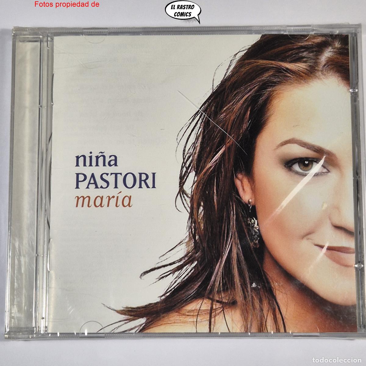CDs de m&uacute;sica: Ni&ntilde;a Pastori, Mar&iacute;a, CD precintado, Ariola 2002