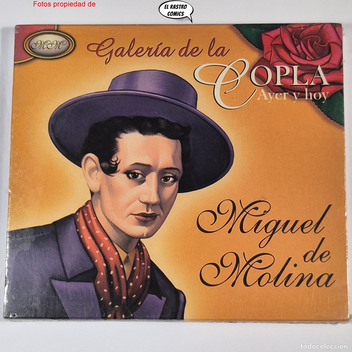CDs de m&uacute;sica: Miguel de Molina, Galer&iacute;a de La Copla, Ayer y Hoy, CD precintado