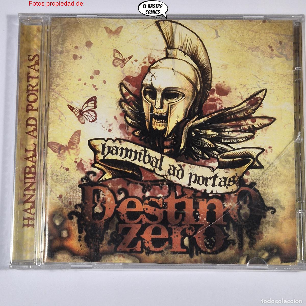 CDs de m&uacute;sica: Destino Zero, Hannibal Ad Portas, CD precintado, 2008, Banda de Valencia, Melodic Death Metal