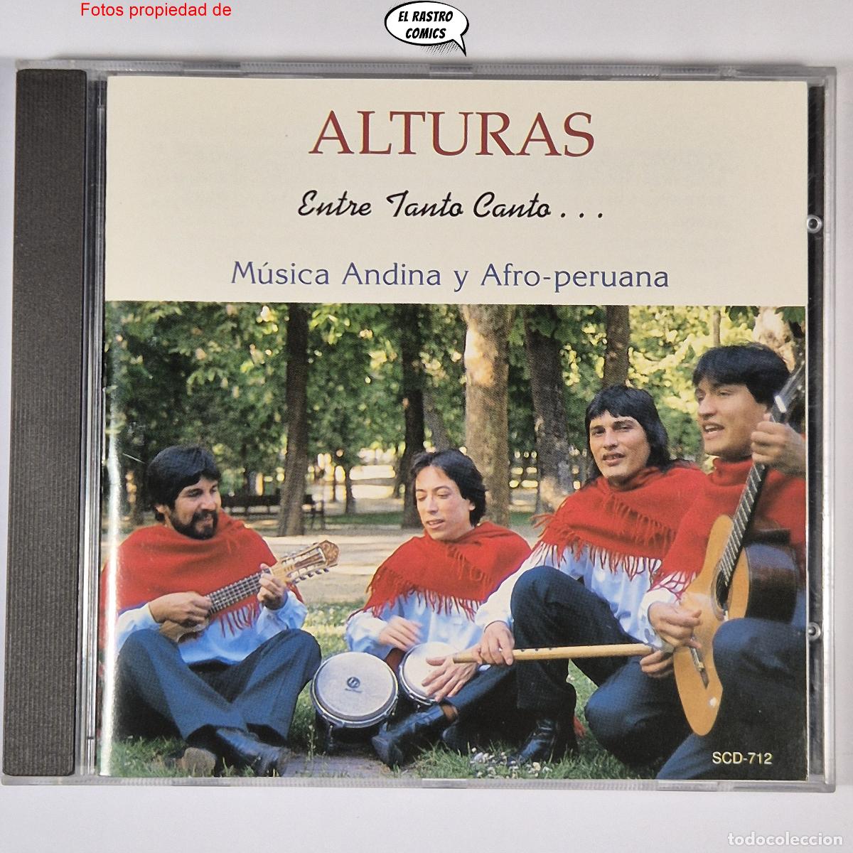 CDs de m&uacute;sica: Alturas, Entre tanto canto...M&uacute;sica Andina y Afro-Peruana, CD Several 1995, Latin Folk excelente est