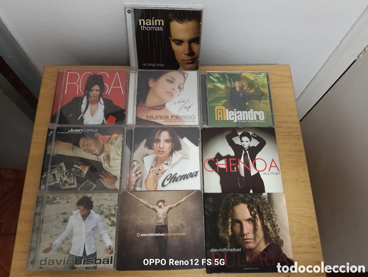 CDs de m&uacute;sica: Lote CD Artistas de Operaci&oacute;n Triunfo
