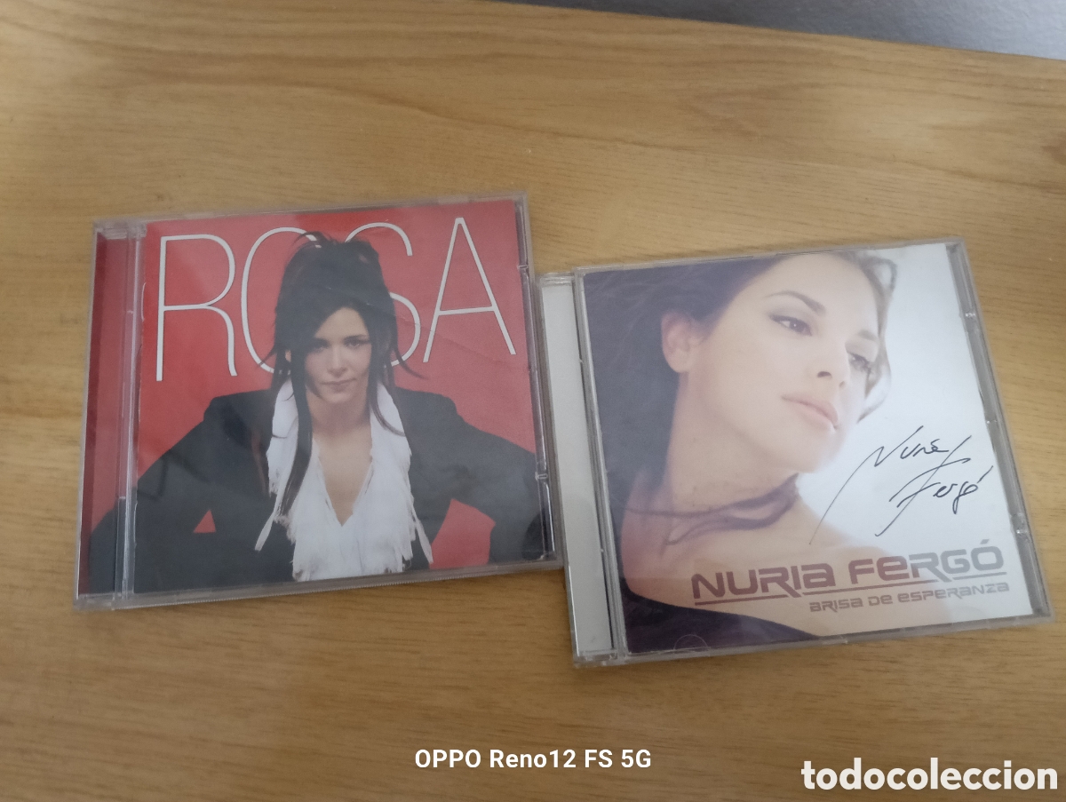 CDs de m&uacute;sica: CD Rosa y Nuria Ferg&oacute;