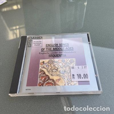 CDs de m&uacute;sica: English Songs of the Middle Ages- 0035627701924