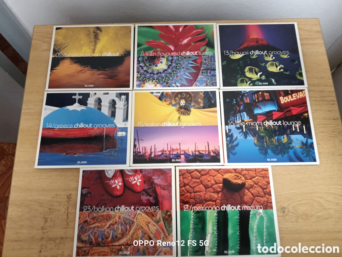 CDs de m&uacute;sica: Cds M&uacute;sica Chillout Sonidos Del Mundo
