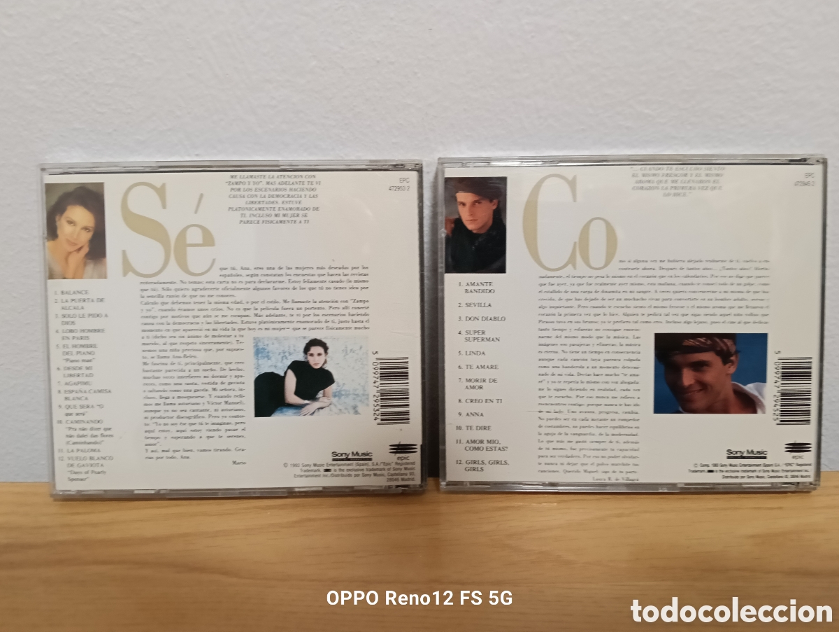 CDs de m&uacute;sica: Cd Querida Ana y Querido Miguel - Foto 2